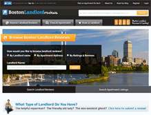Tablet Screenshot of bostonlandlordreviews.com